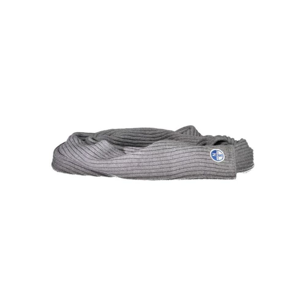 North Sails Grigio Cotton Men Men's Scarf